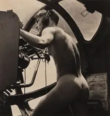 Horace Bristol, PBY Blister Gunner, 1944, Gelatin silver print