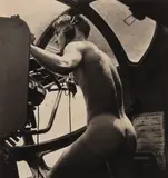 Horace Bristol, PBY Blister Gunner, 1944, Gelatin silver print