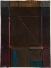 William McCartin, Inishwen, 1986, Acrylic on paper