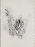 Alan Bray, Little Wilson Gorge, Pencil on paper