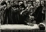 Käthe Kollwitz, Gedenblatt fur Karl Liebknecht