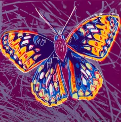 Andy Warhol, Endangered Species: San Francisco Silverspot, Screenprint