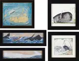 Kolene Spicher, Five Works, Photomechanical print on paper