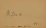 Walter Griffin, Sitting on the Beach, c. 1892, Pencil on paper