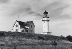 George Tice, Two Lights, Cape Elizabeth, 1971, Gelatin silver print