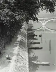 Quai Bourbon, Paris by Todd Webb, 1950, Gelatin silver print, offered Nov 2023