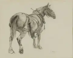 Gerald Farm, Henry, 1976, Pencil on paper