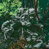 Neil Welliver, Raymond's Stream, 1973, Color screenprint on paper