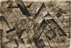 Rolph Scarlett, Abstraction, Monoprint