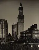 Tom Baril, Customs House, 2001, Gelatin silver print, laid to paper