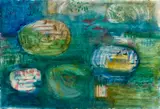 Morris Shulman, Blue and Green Orbs