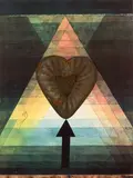 Varujan Boghosian, Eros Heart, Mixed media construction