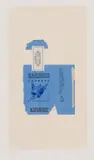 Robert Motherwell, Gauloises Bleues, 1968, Aquatint and collage