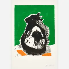 Robert Motherwell, Basque Suite #2, 1971, Serigraph