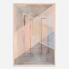 Janet Satz, A Splice of Light, 1987, Acrylic