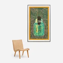 John E. Buck, Argosy, 1998 8-color, woodcut