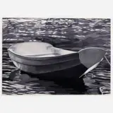 Lynn Manos, Fifty-One Dinghies, #11, 1990, Pastel and charcoal on paper