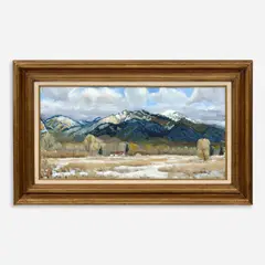 Todd Matson, Ranchos Winter, 1983, Oil on canvas