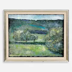 Robert Sudlow, Shuck's Orchard, 2001, Oil on paper