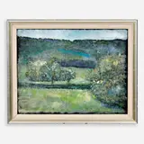 Robert Sudlow, Shuck's Orchard, 2001, Oil on paper