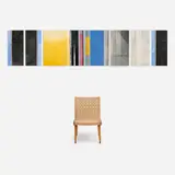 Janet Satz, Windows (Modular Series: Arrangements in Space), 1994, Acrylic and graphite