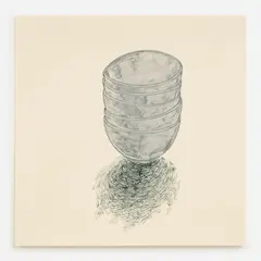 Yoonmi Nam, Stack, 2018, Lithograph on paper