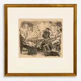Max Beckmann, The Last Supper [Six Lithographs to the New Testament]