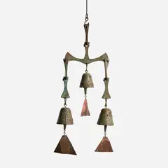 Paolo Soleri, Wind bell, Arcosanti, Patinated bronze