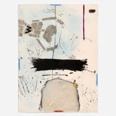 James Coignard, L'Homme Volant, 1975 Hand-painted carborundum, etching on paper