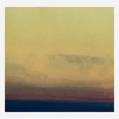 Lisa Grossman, Flatland - Green Twilight, 2001 Monoprint on paper 16" x 13" (sheet), Pencil