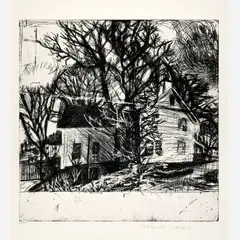 Stanley Lewis, Untitled, 2001, Etching on paper