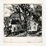 Stanley Lewis, Untitled, 2001, Etching on paper