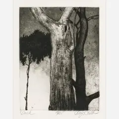 Craig Allen Subler, Dusk, Etching and aquatint on paper