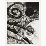 Craig Allen Subler, Dusk II, Etching and aquatint on paper