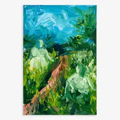 Rasslor, Path, 2026, Oil on canvas