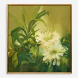 Caroline Records, Gerbera Daisies, Oil on canvas