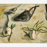 Charles Betremieux, Untitled, 1956, Oil on paper