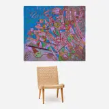 Edward Navone, Untitled (9), 1990, Oil