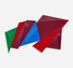 Edward Navone, Dynamic Geometry #4 (691), 1998, Acrylic