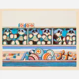 Wayne Thiebaud, Toy Counter, 1971 8-color, serigraph