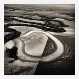 Terry Evans, Solomon River Oxbow, Ottawa County, Kansas, 1990, Gelatin silver print
