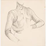 Thomas Hart Benton, Study for "Lady of the Books,"