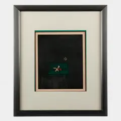 Tomoe Yokoi, Toy, 1985, Color mezzotint on paper
