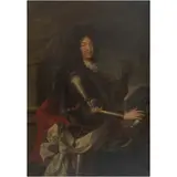 A la Manera de Hyacinthe Rigaud, RETRATO DE LUIS XIV, Óleo sobre tela