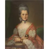 Retrato de Dama, FRANCIA, SIGLO XVIII, Óleo sobre tela