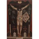 Señor de Chalma, MÉXICO, SIGLO XVIII, Óleo sobre tela