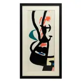Joan Miró, Le chef des équipages, Litografía offset, firmada en plancha