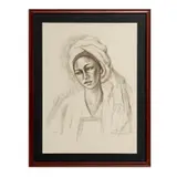 Raúl Anguiano, "Mujer", Litografía offset, firmada y fechada 78. E/E