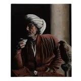 Melba Carstensen, Meditación, Óleo sobre tela, Firmado y fechada 2001