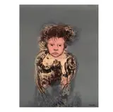 Rafael Coronel, Niño, Litografía offset